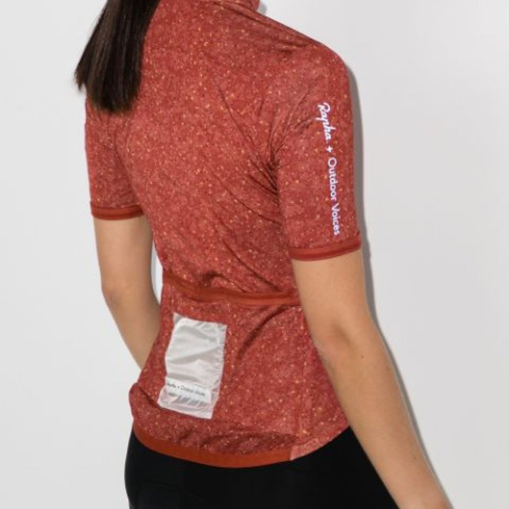 rapha x OV • red cycling jersey (XXS) - Picture 2 of 5